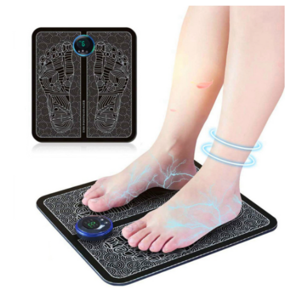 Massageador de Pés Reduz Dores e Inchaços - RelaxPro EMS