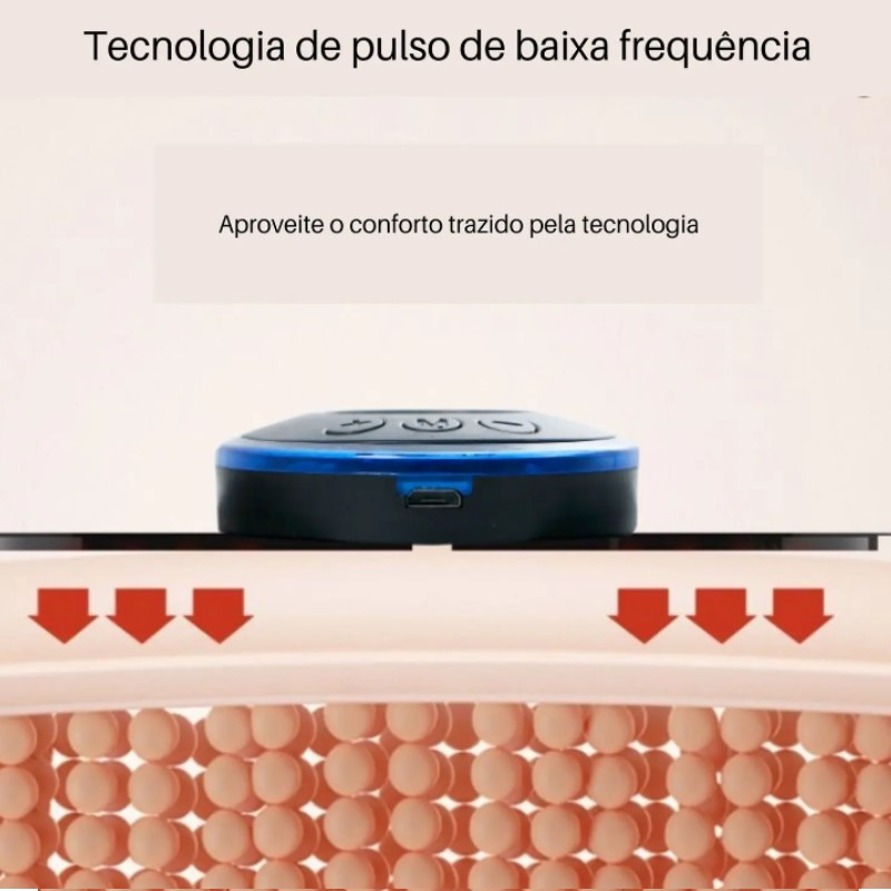 Massageador Cervical Portátil via carregador USB